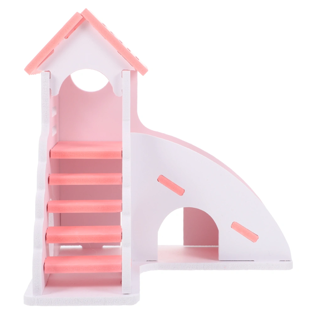 Hamster Nest Hamster Hideout Ladder Toy Hamster House Small Pets Ladder Toy Animals Hiding Nest