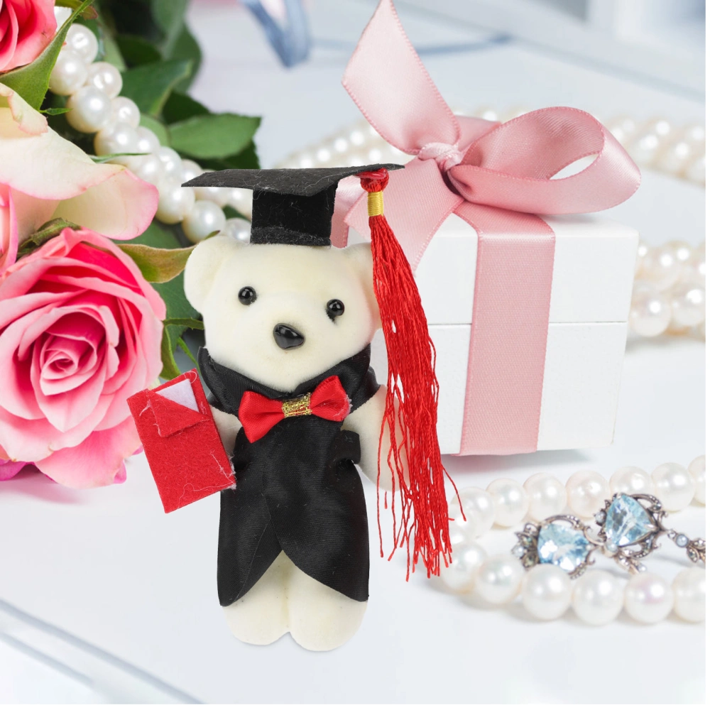 12pcs Graduation Bear Dolls Graduation Gift Graduation Bouquet Bears Material