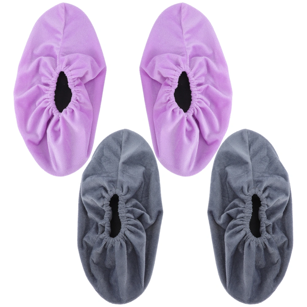 2 Pairs of Bowling Shoe Covers Bowling Shoe Protectors Bowling Sports Supplies Bowling Supplies