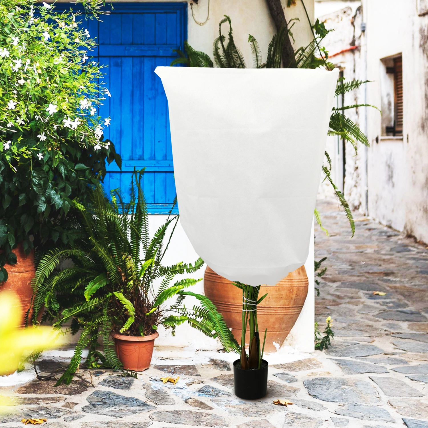 2Pcs Frost Protection Plant Cover Winter Freezing Protection Reusable Frost Protection Bags