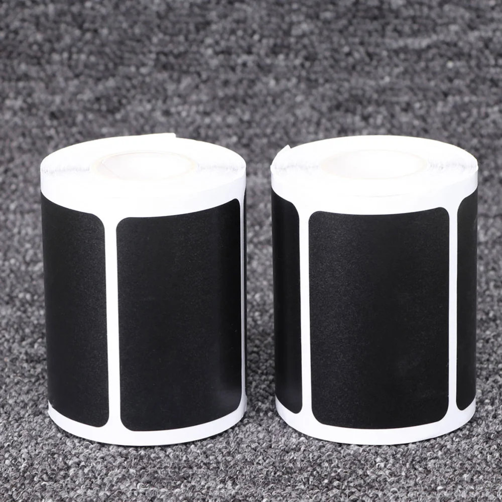 2 Rolls of Blank Jar Labels Portable Bottle Labels Compact Bottle Stickers Bottle Supply