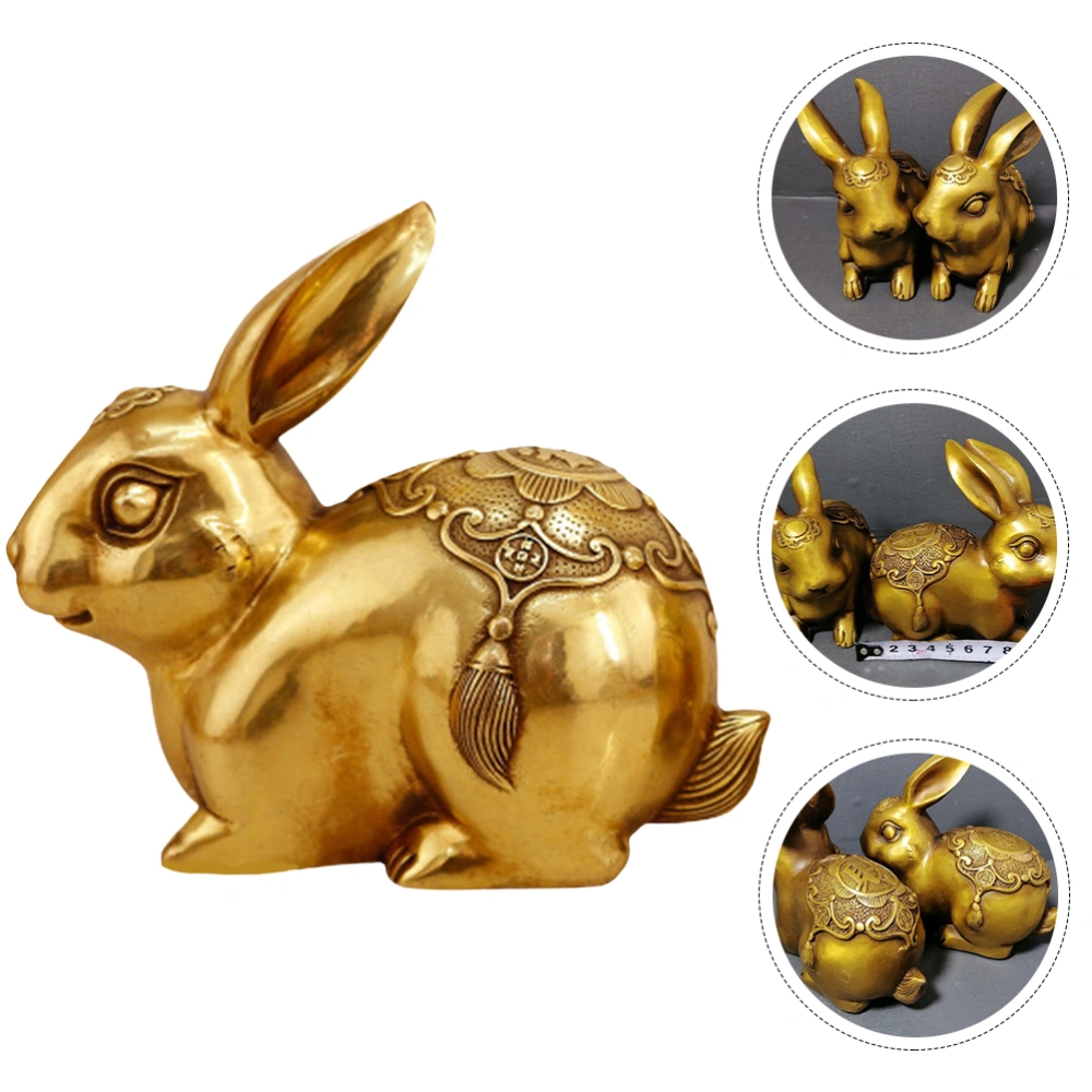 New Year Decoration New Year Rabbit Ornament Desktop Ornament Party Rabbit Decor