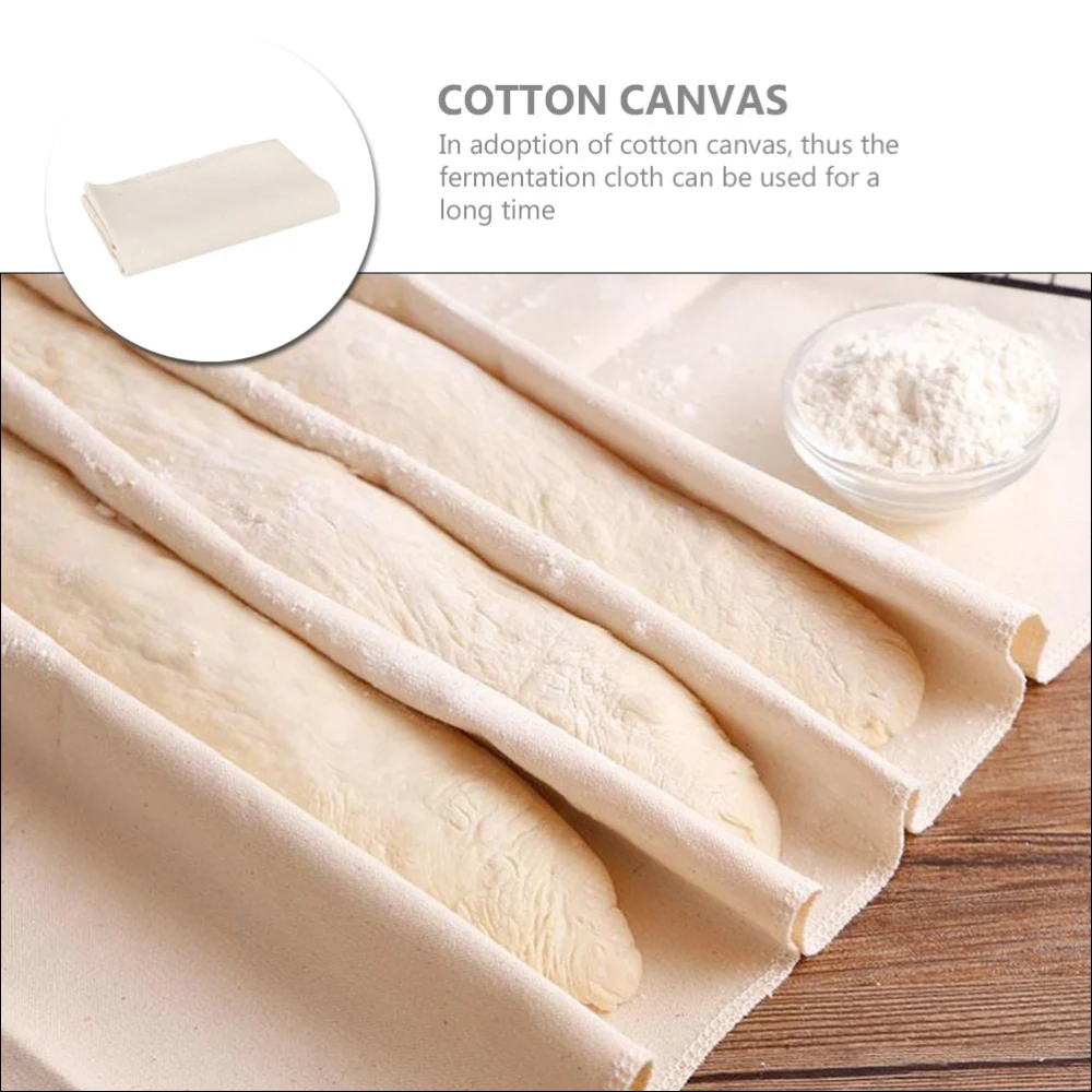 Fermented Cotton Canvas Cloth Household Dough Bread Baking Tool Kitchen Dough Cloth