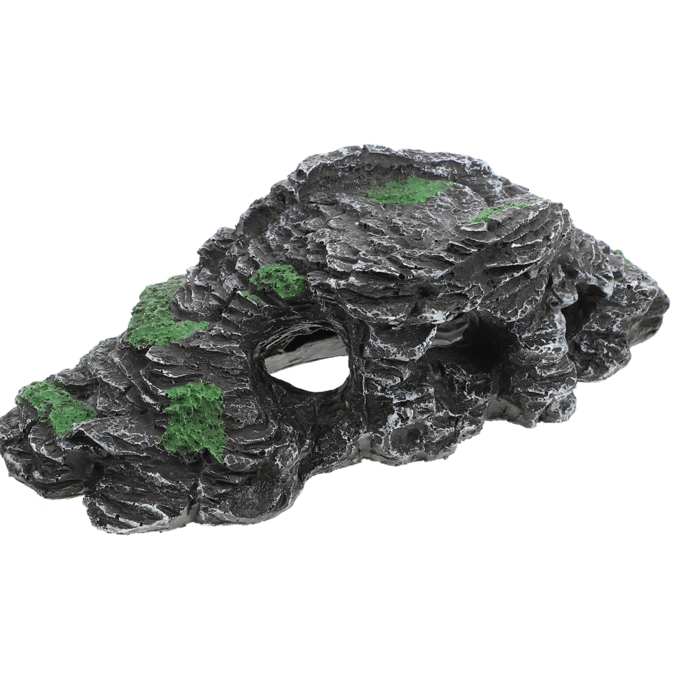 Turtle Basking Platform Resin Rockery Reptile Tank Accessory Turtle Tank Decoration