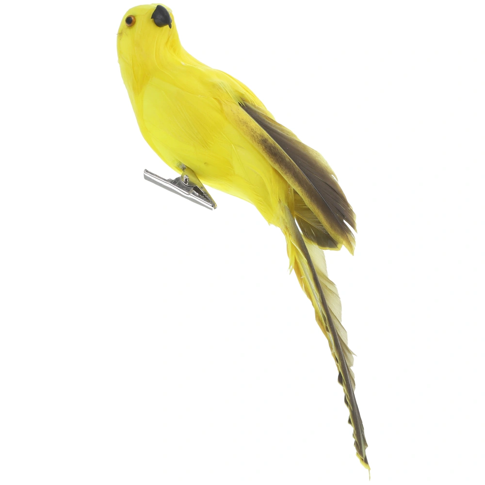 Artificial Bird Simulation Parrot Ornament Vivid Parrot Model Decoration