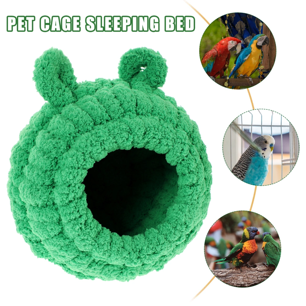 Bird Warm Nest Hanging Parrot Nest Decorative Parrot Sleeping Nest Pet Cage Sleeping Bed