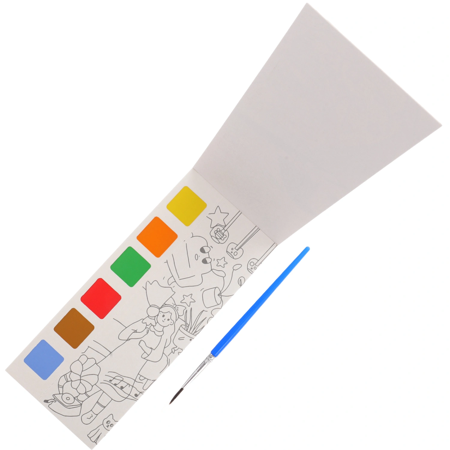 1 Set of Watercolor Painting Book for Toddler Water Coloring Painting Book Toddlers Graffiti Book