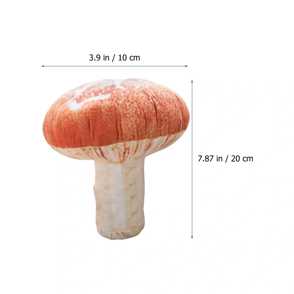 Plush Mushroom Stuffed Toy Mushroom Throw Pillow Gift Bedroom Sofa Decoration