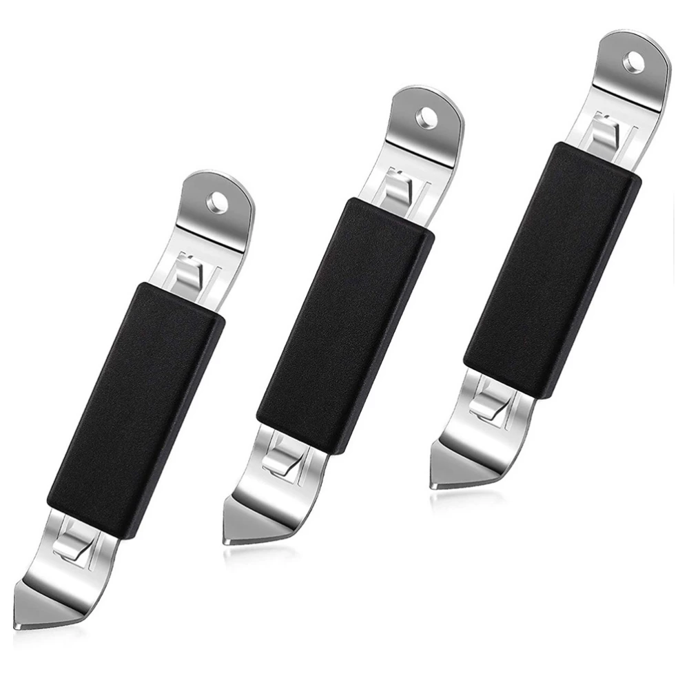 3pcs Magnetic Fridge Bottle Openers Can Opener Classic Beer Opener for Home