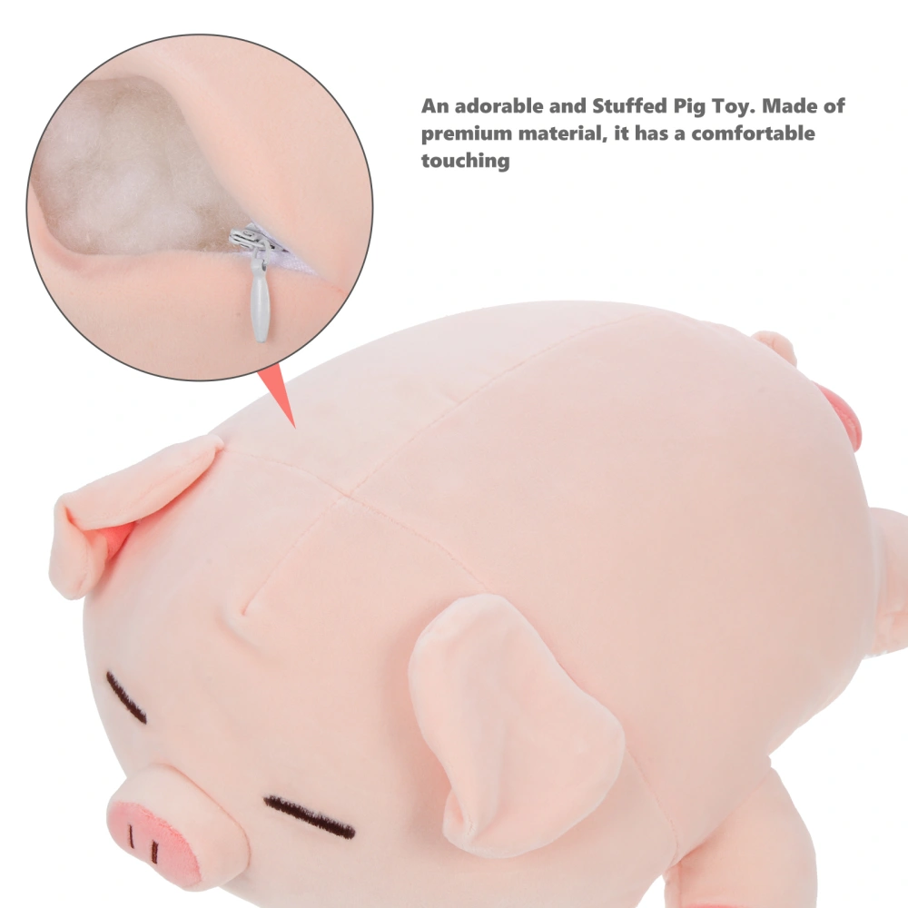 Plush Pig Toy Pig Pillow Supple Pig Toy Children Pig Doll Adorable Stuffed Pig Toy Kids Stuffed Pig