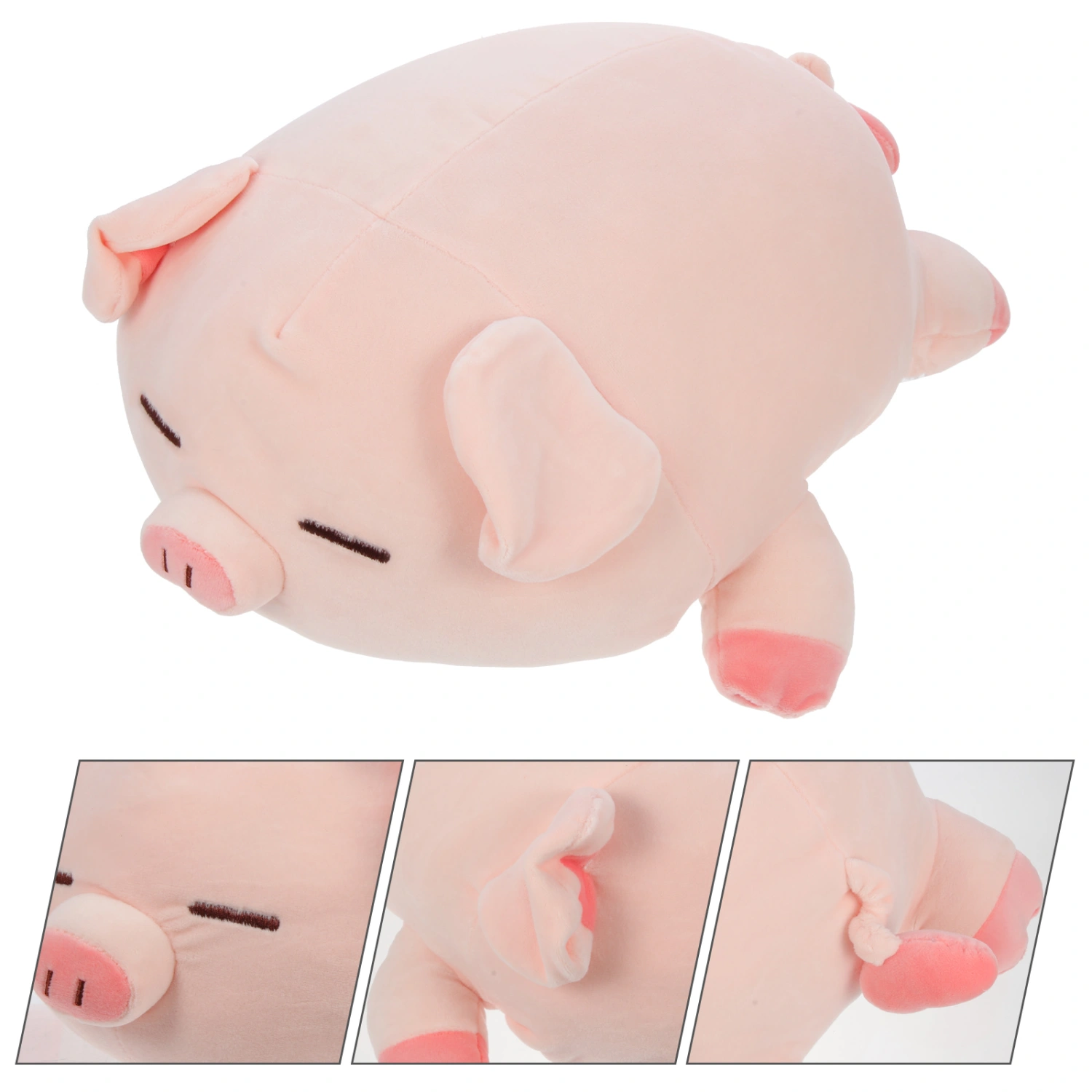 Plush Pig Toy Pig Pillow Supple Pig Toy Children Pig Doll Adorable Stuffed Pig Toy Kids Stuffed Pig