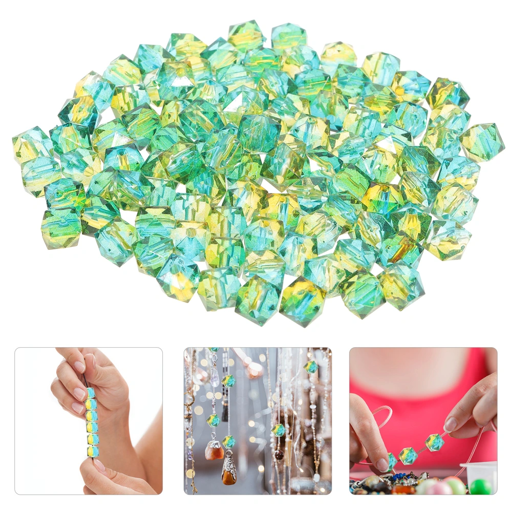 200pcs Acrylic DIY Beads Bracelet Making Acrylic Beads Jewelry DIY Acrylic Beads