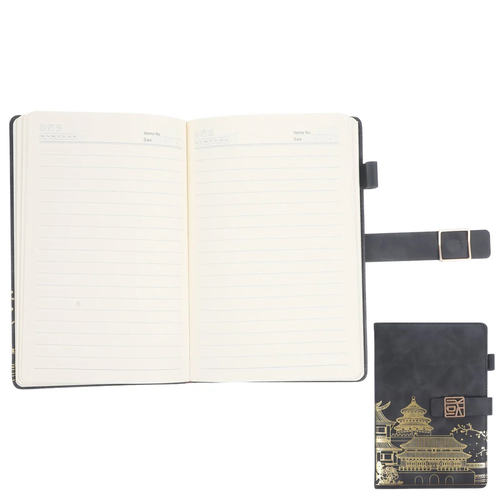 Planner Notepad Multi-function Schedule Notepad Chinese Style Recording Notepad