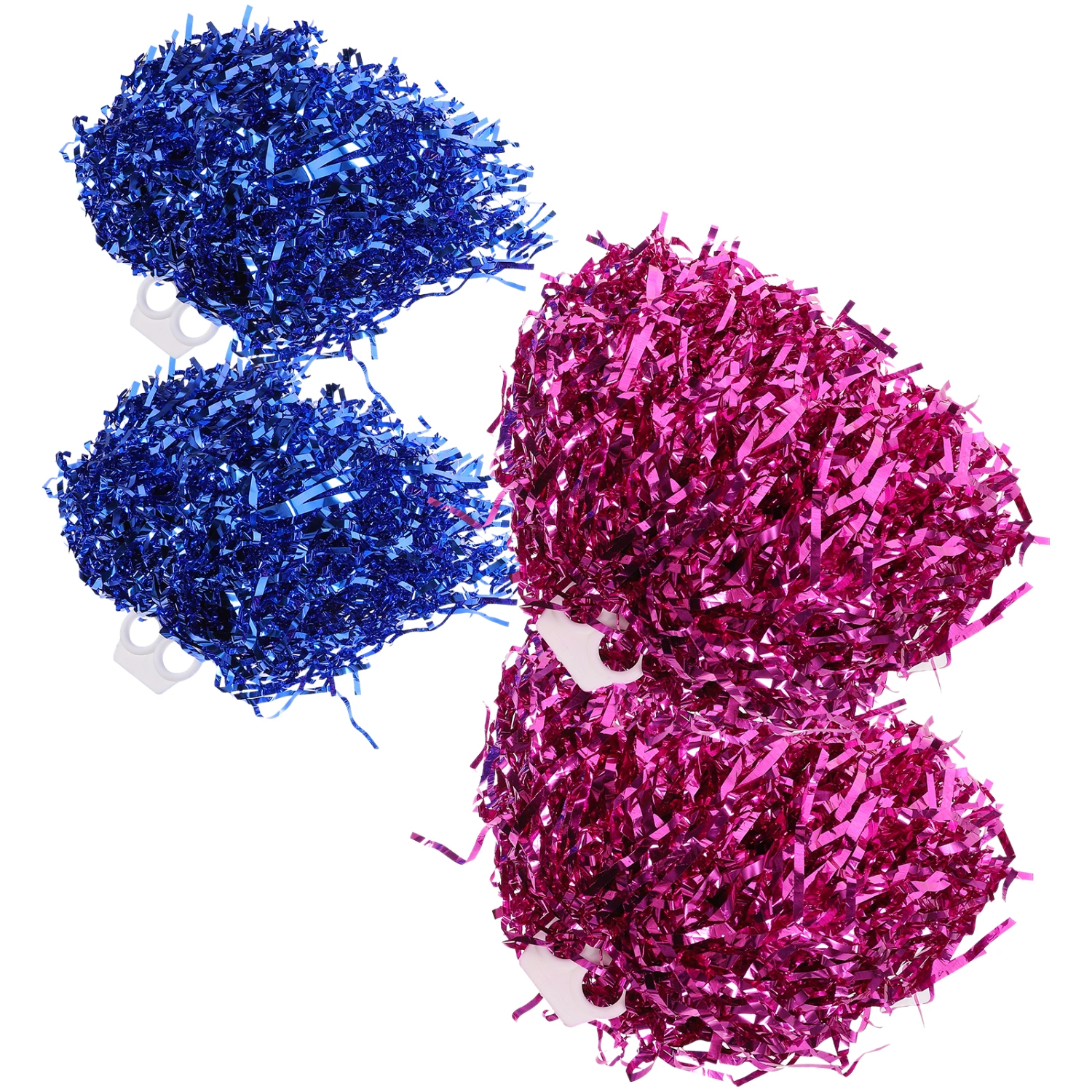 4pcs Cheerleading Pom Poms Party Cheering Props Gymnastics Cheer Pompom Props