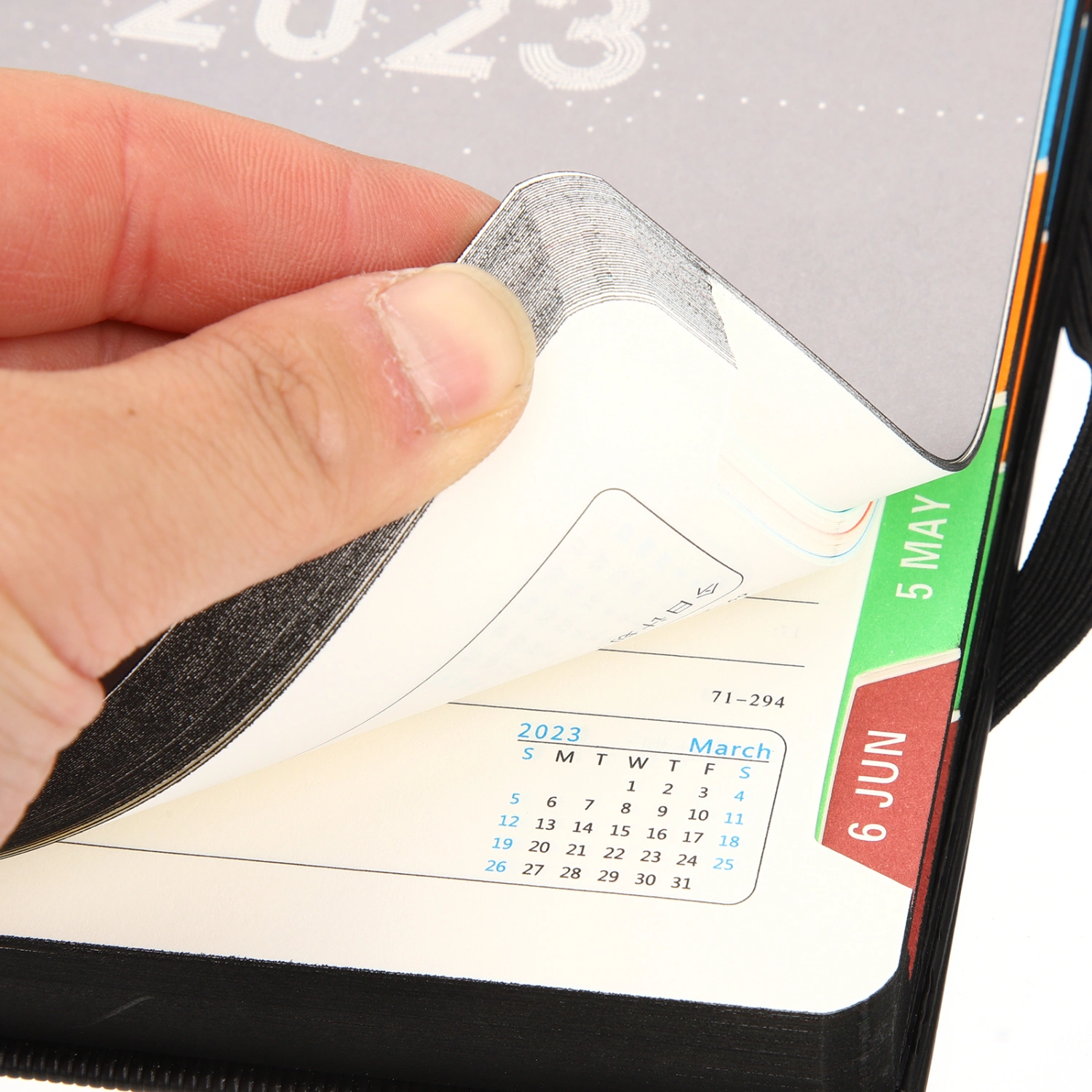 Planner Book Beautiful Cover 2023 Daily Planner One Page Per Day 2023 Monthly Planner