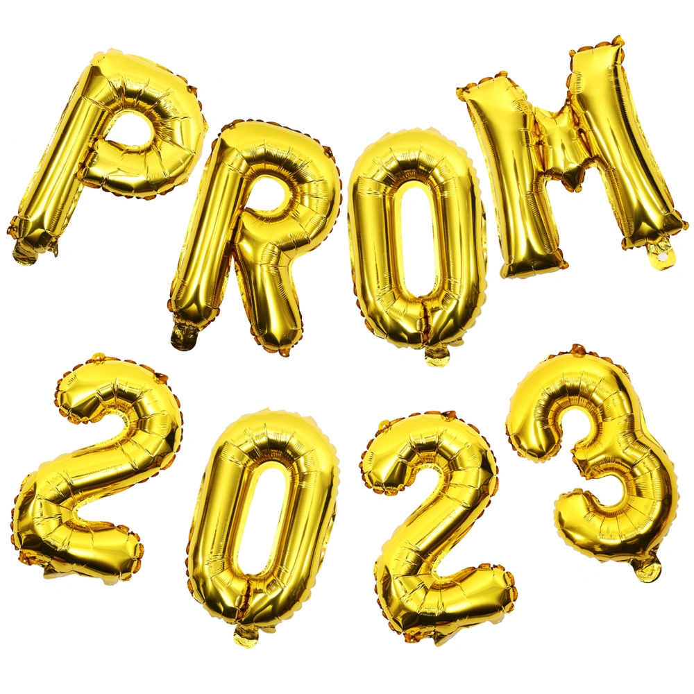 2 Sets Graduation PROM 2023 Balloons Graduations Balloons Graduation Party Balloons