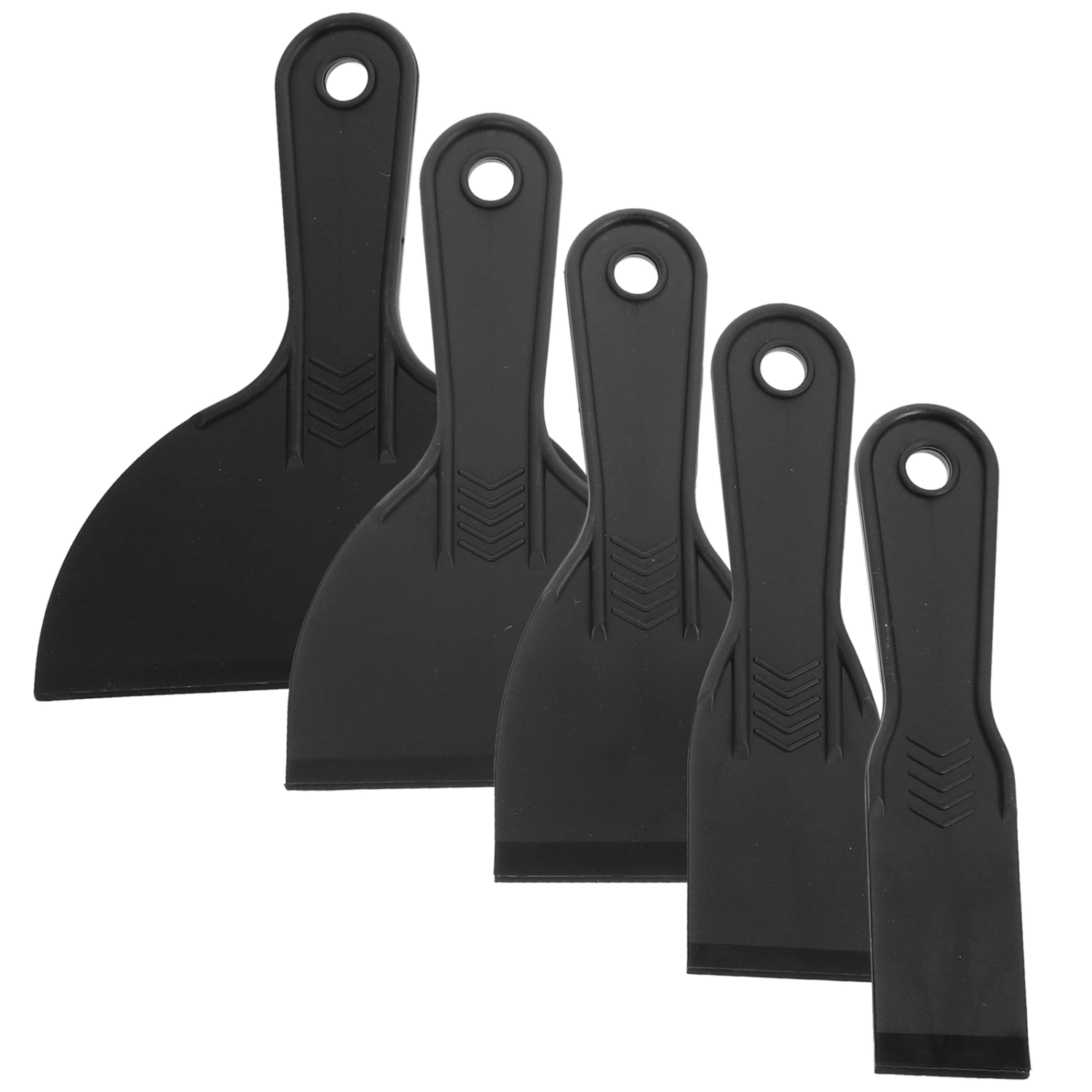 5pcs Car Vinyl Wrap Scraper Wallpaper Scraper Tools Professional Paint Scraper Tools