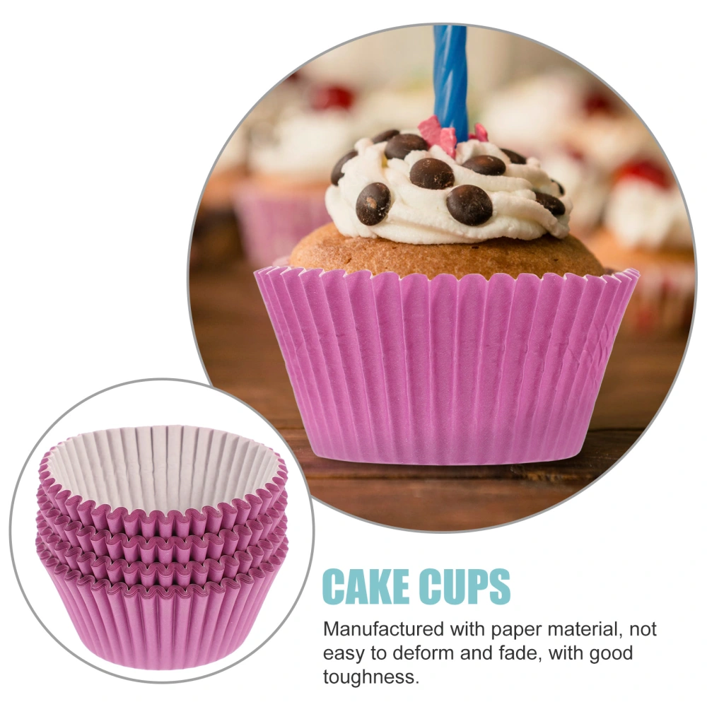 100Pcs Cake Baking Cups Cupcake Wrappers Paper Cake Cups Cake Baking Liners Baking Supplies