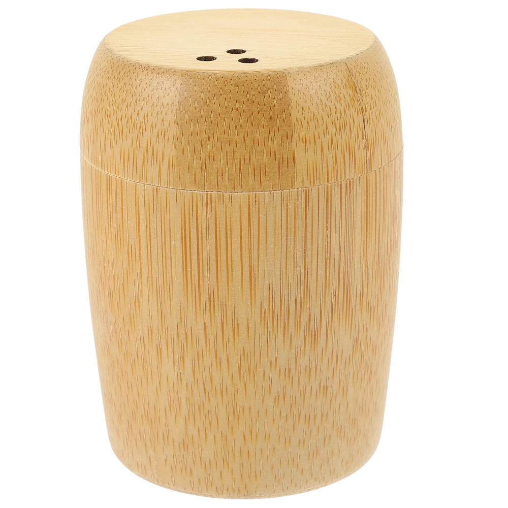 Toothpick Box Bamboo Fruit Picks Box Desktop Toothpick Dispenser Portable Toothpick Holder