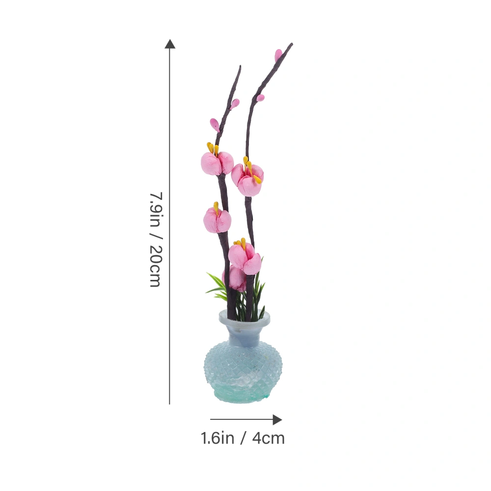 Decorative Plum Blossom Sushi Sashimi Platter Decoration Fake Flower Adornment