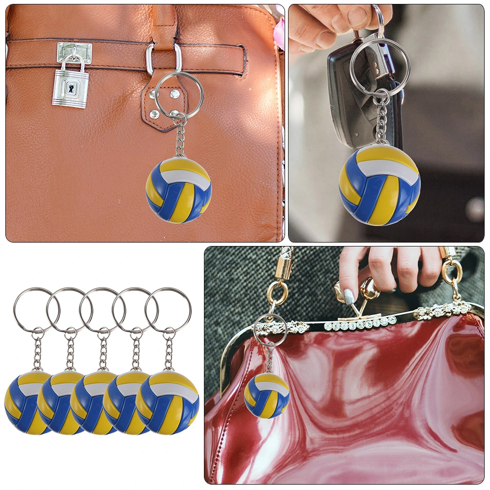 5Pcs Portable Key Chains Multi-function Bag Pendants Exquisite Keychain Decors