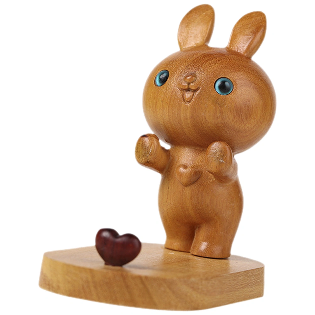 Bunny Phone Stand Cartoon Phone Holder Desktop Mobile Phone Stand Rabbit Statue Decor