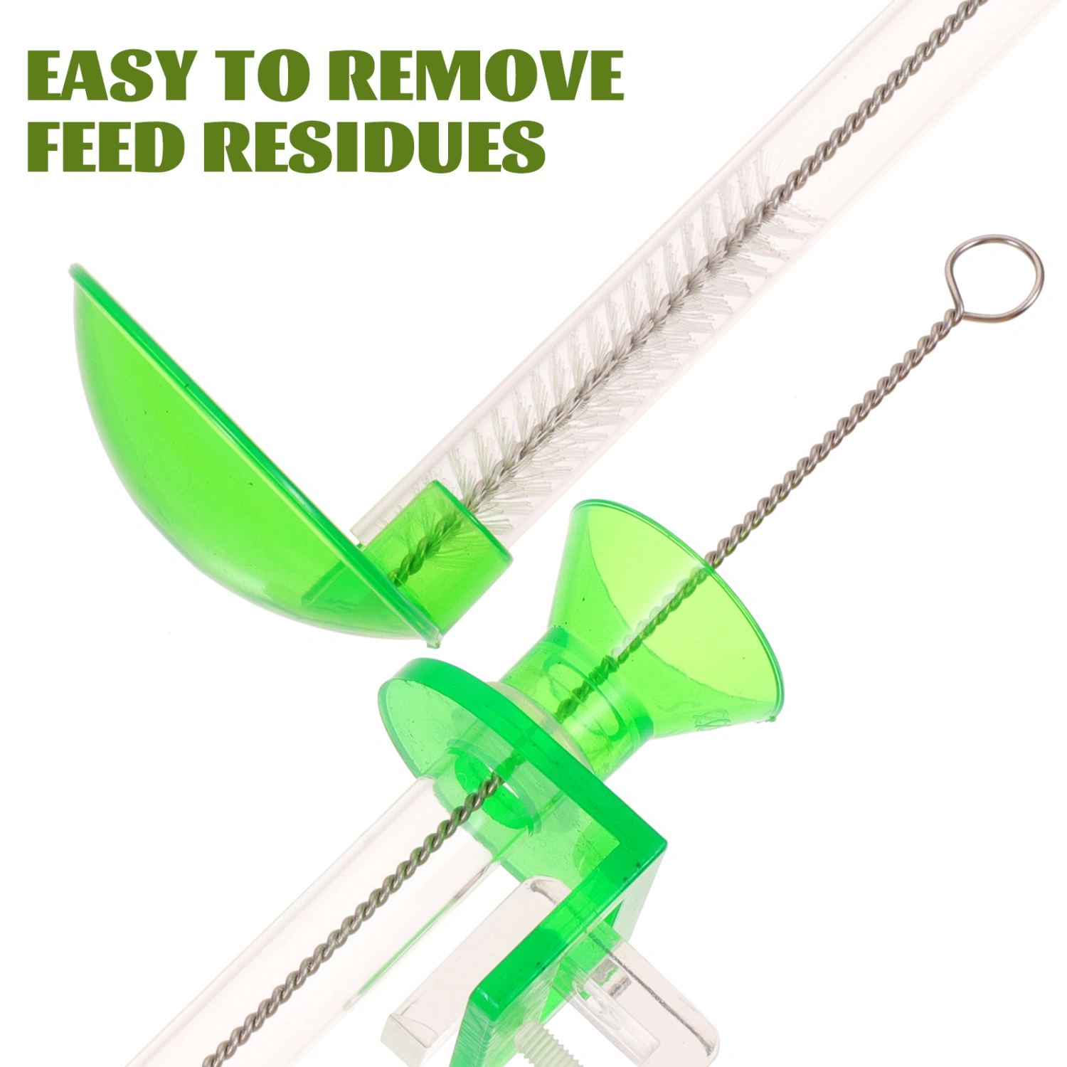 1 Set of Aquarium Shrimp Feeder Transparent Aquarium Feeder Convenient Shrimp Feeding Tube