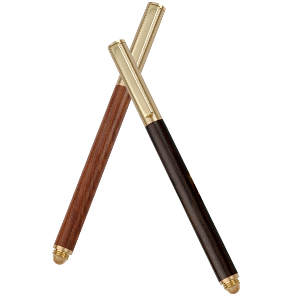 2Pcs Office Gel Pens Daily Use Writing Pens Multi-function Business Pens Writing Supply
