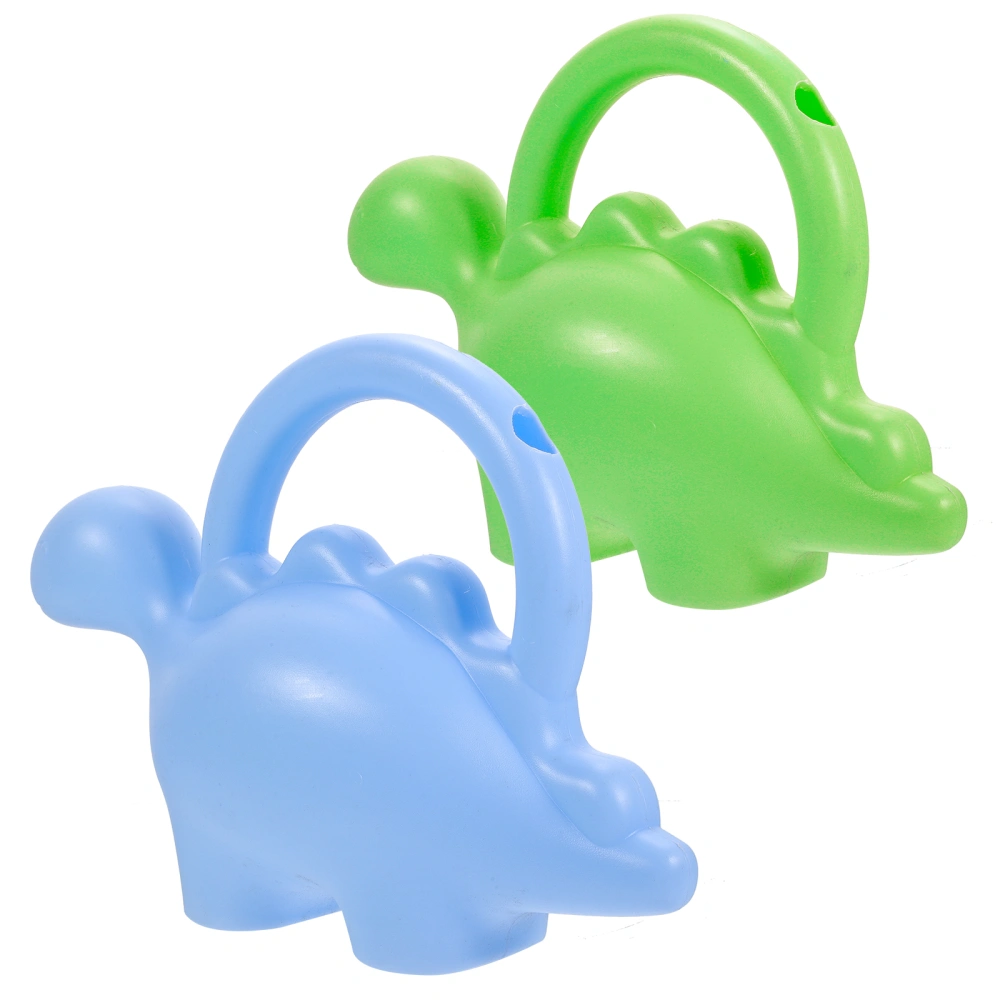 2pcs Cartoon Shaped Watering Can Kids Watering Can Pot Novelty Watering Can Cute Animal Watering Cans