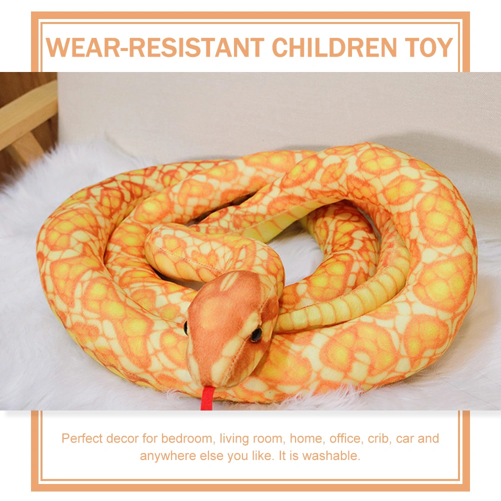 Plush Snake Toy Plush Snake Plaything Simulated Snake Toy Animal Plush Plaything