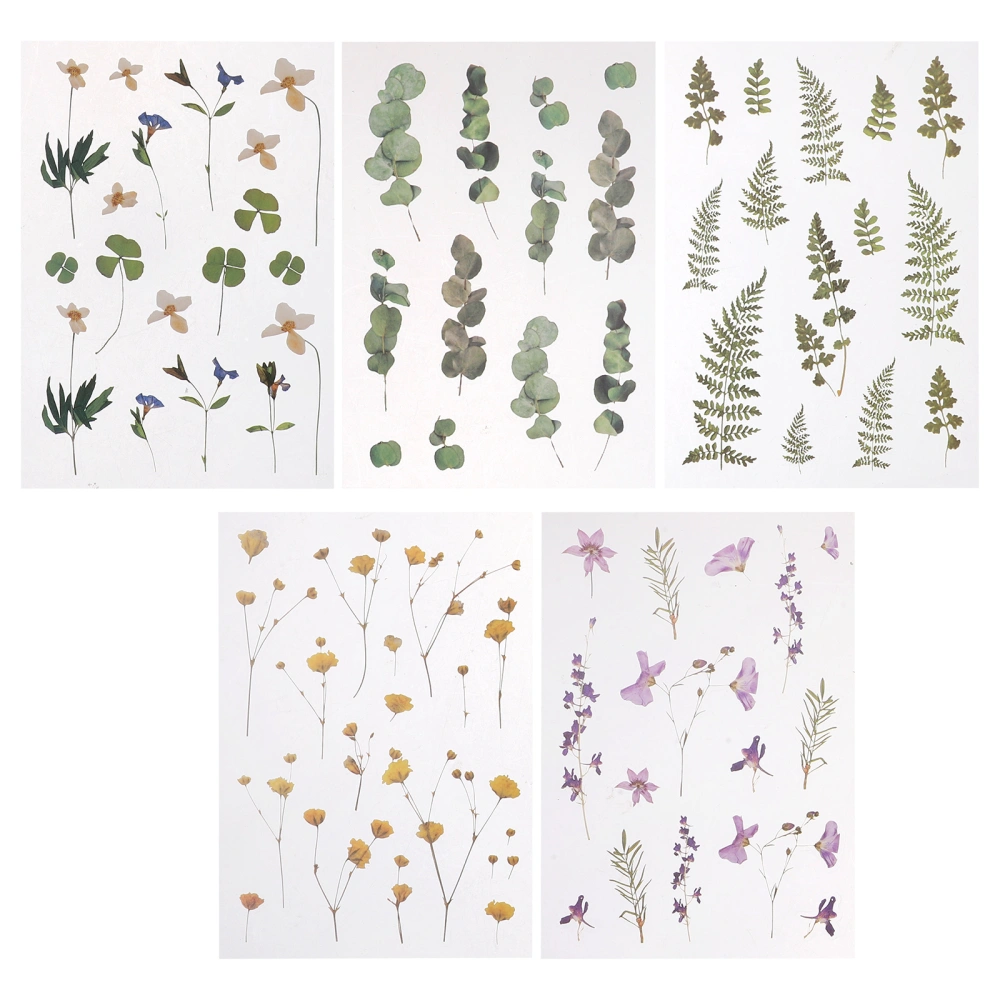 5pcs Planner Stickers DIY Decoration Green Plants Stickers for Planners Scrapbook