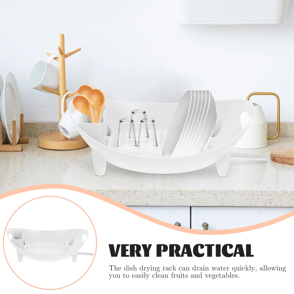 Kitchen Dish Drying Rack Multi-functional Bowls Drainer Flatware Drying Rack Kitchen Accessory