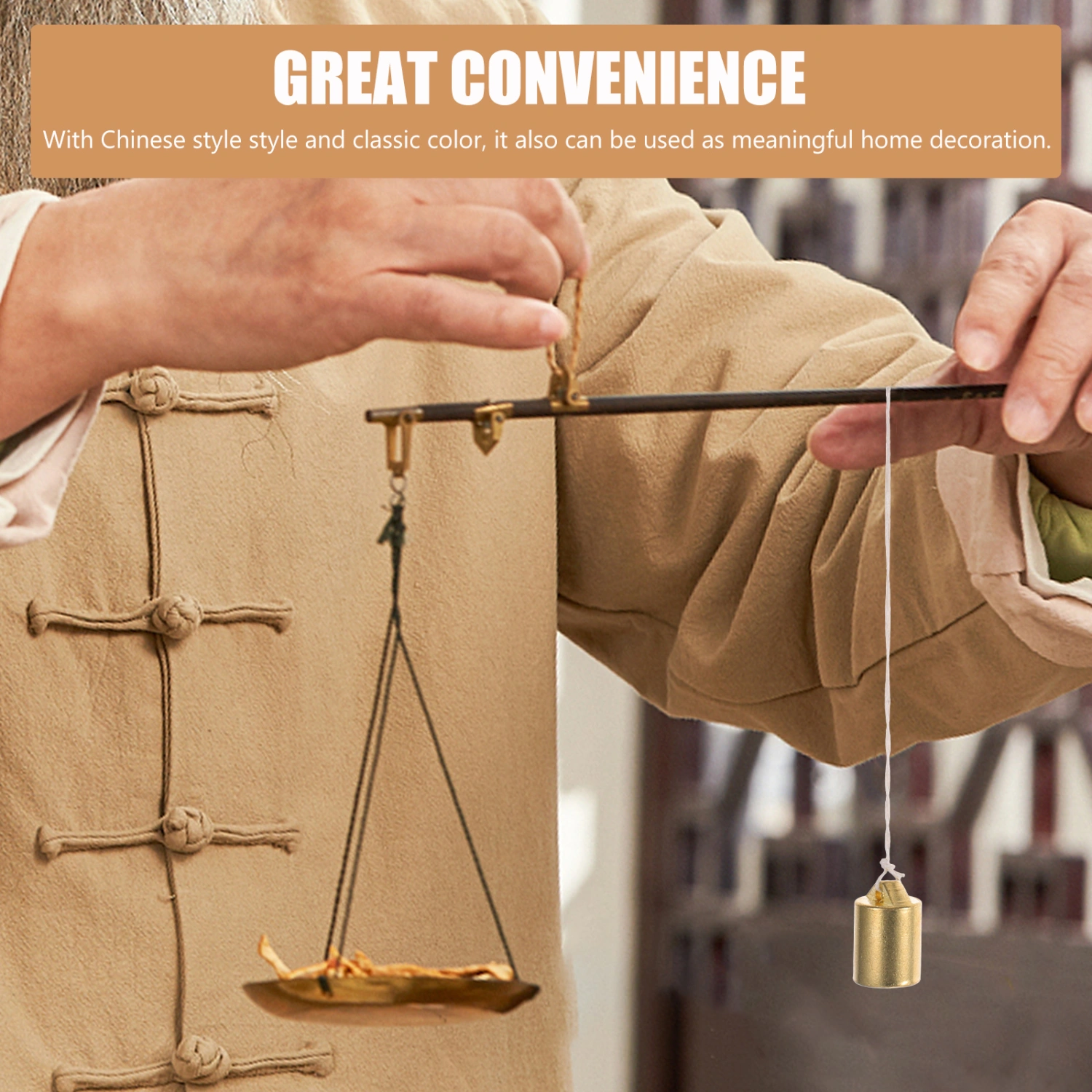 Calibration Weight Copper Scale Weight Replacement Chinese Style Scale Weight Medicine Scale Weight