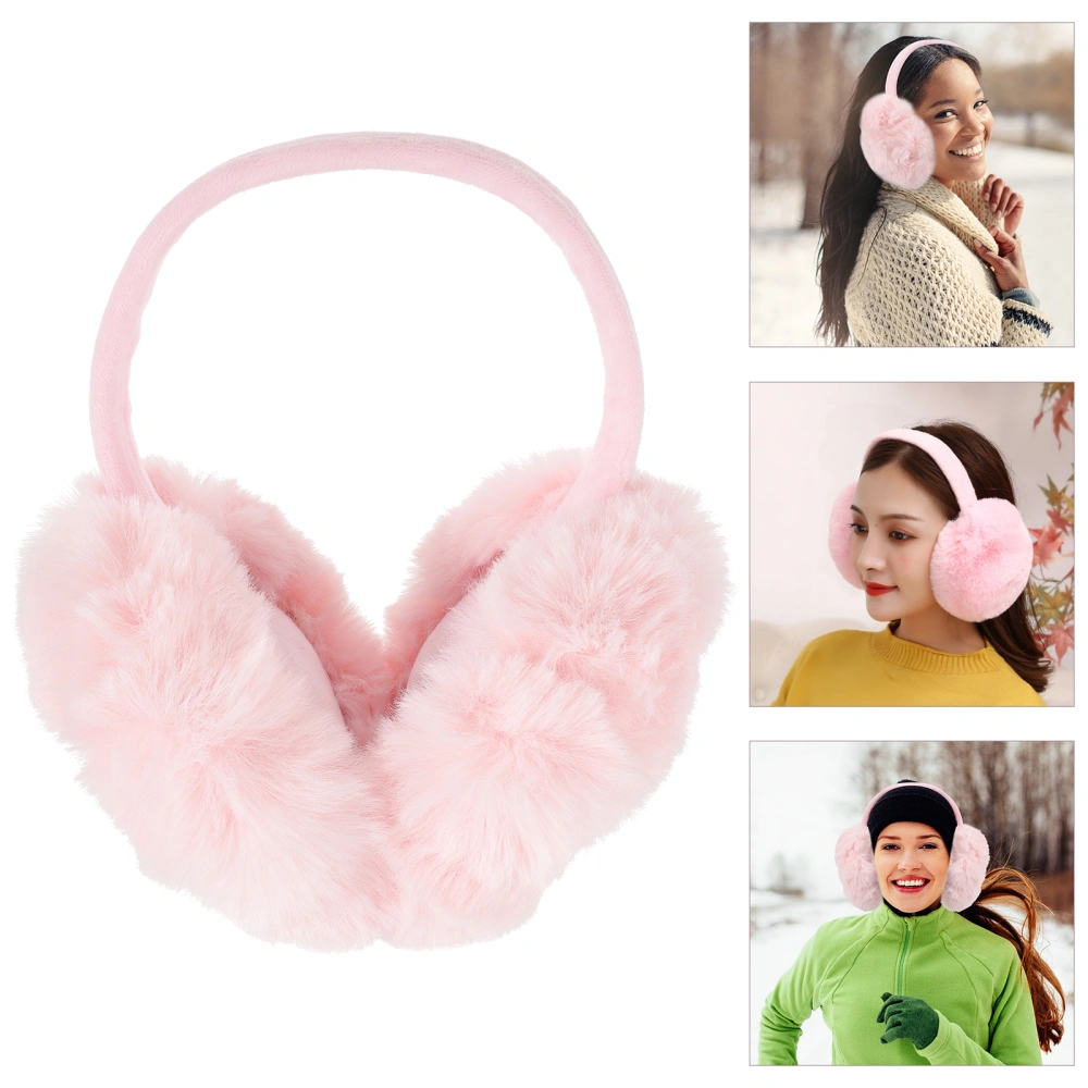 Reusable Earmuff Plush Ear Cover Plush Girl Earmuff Plush Headband Earmuff for Winter Use