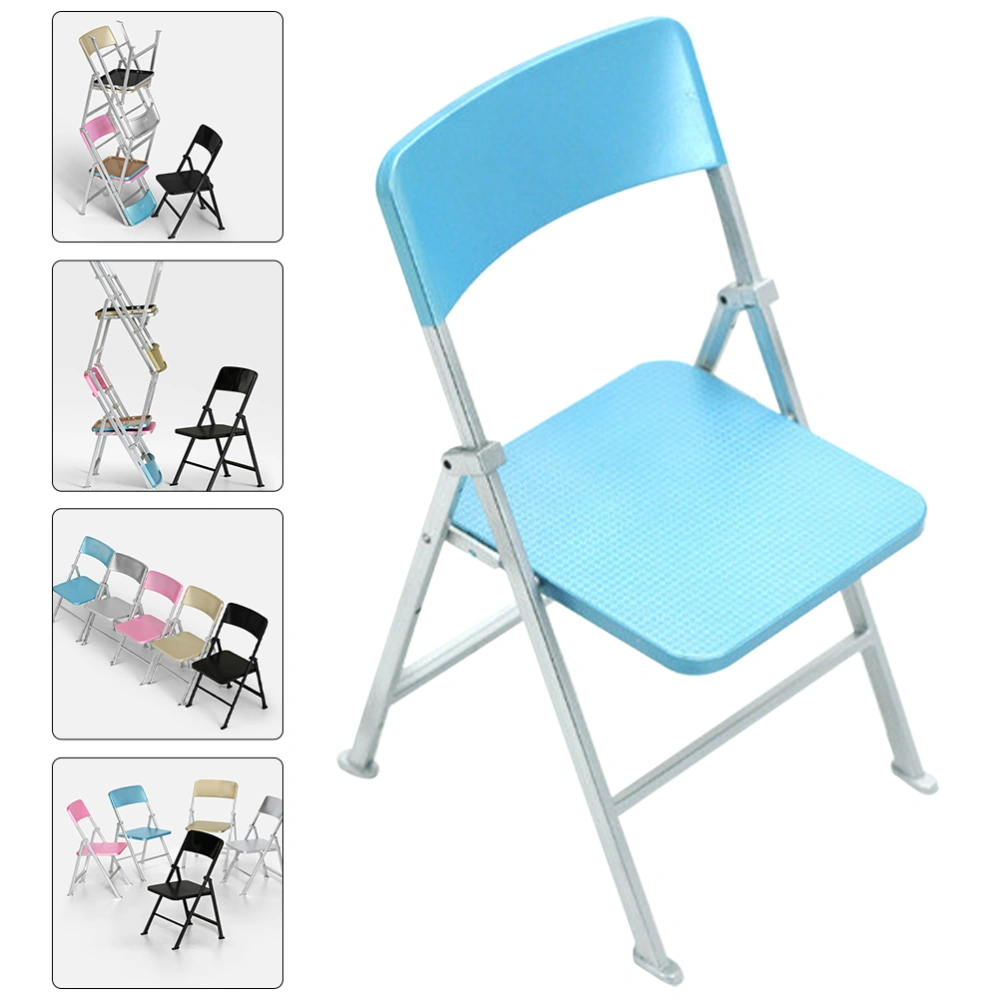 Folding Mini Chair Dolls Folding Chair Mini House Folding Chair Miniature Furniture