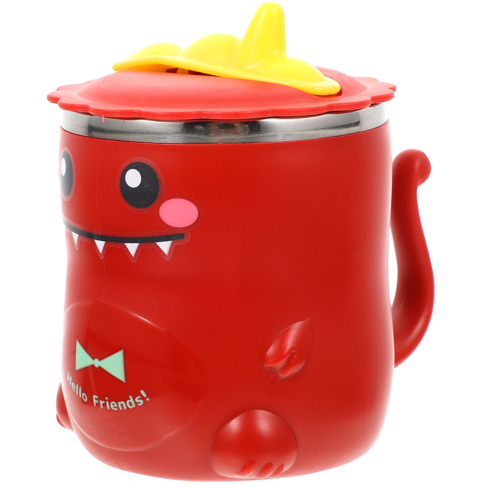 Dinosaur Mug Stainless Steel Tea Cup with Lid for Kids Boys Girls Women Men