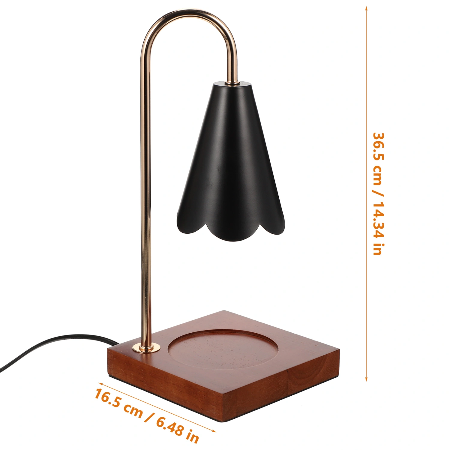 Candle Warmer Lamp Modern Wax Warmer Lamp Candle Warmer for Jar Candles (JP Plug)