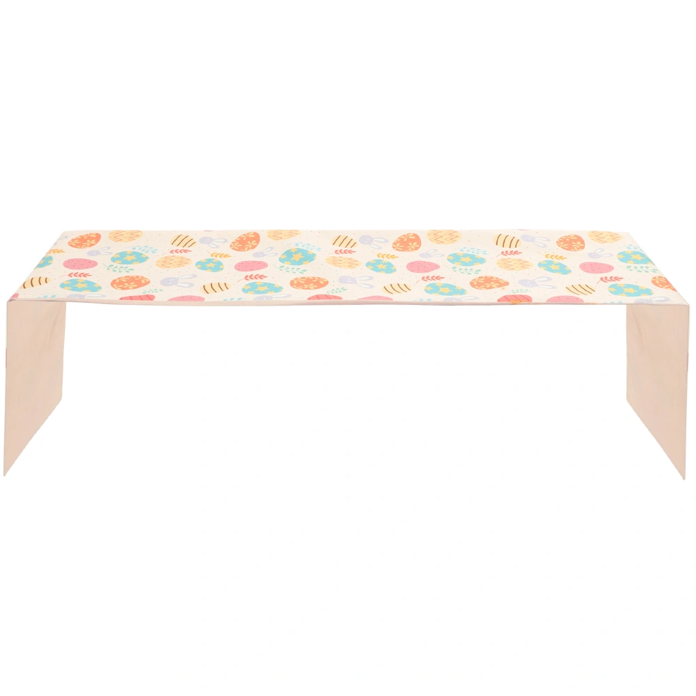 Easter Party Table Cover Spring Table Runner Table Cloth for Dining Table Party Banquet