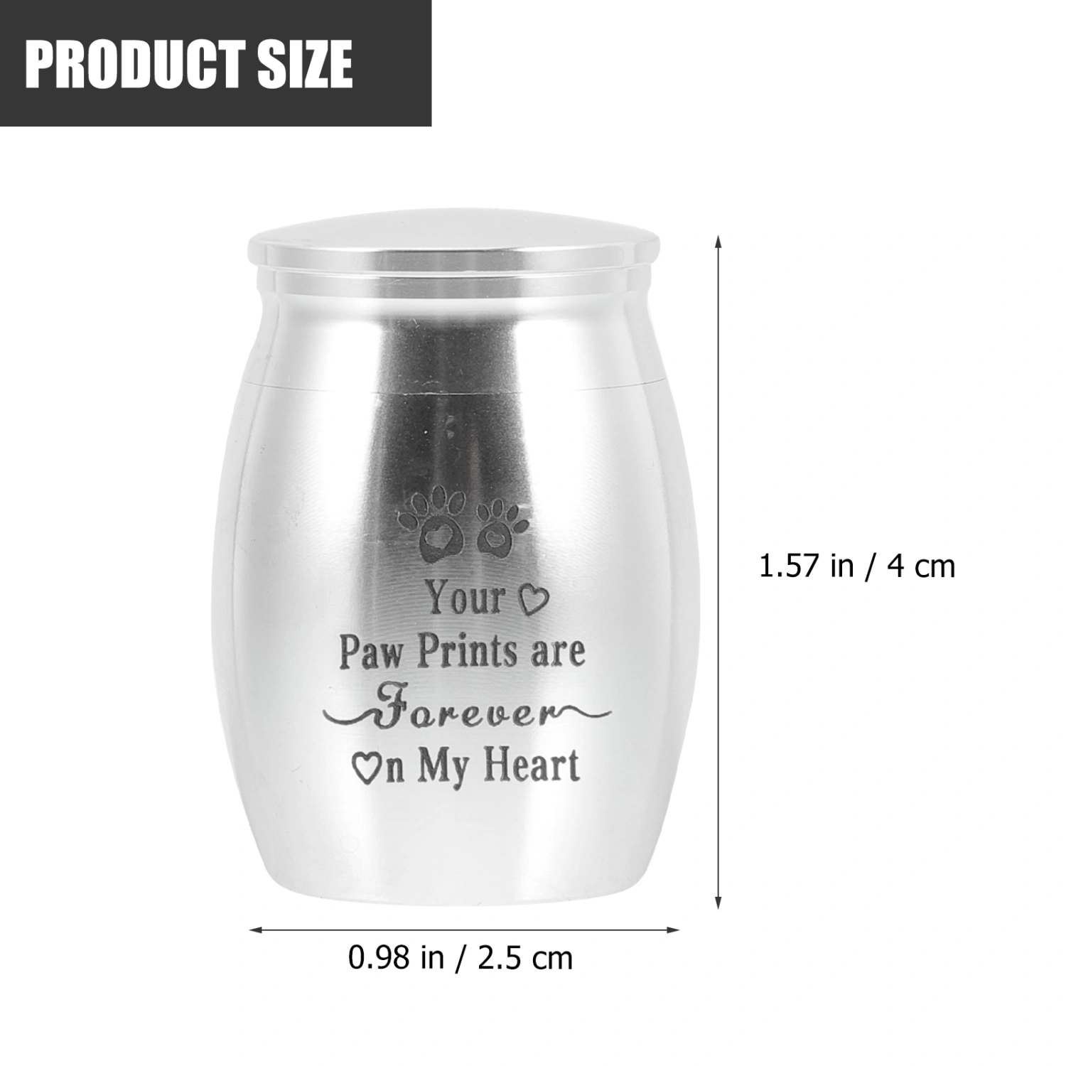Funeral Ashes Urn Memorial Cremation Tank Cat Cremated Parrot Ashes Urn Cremated Box for Animal