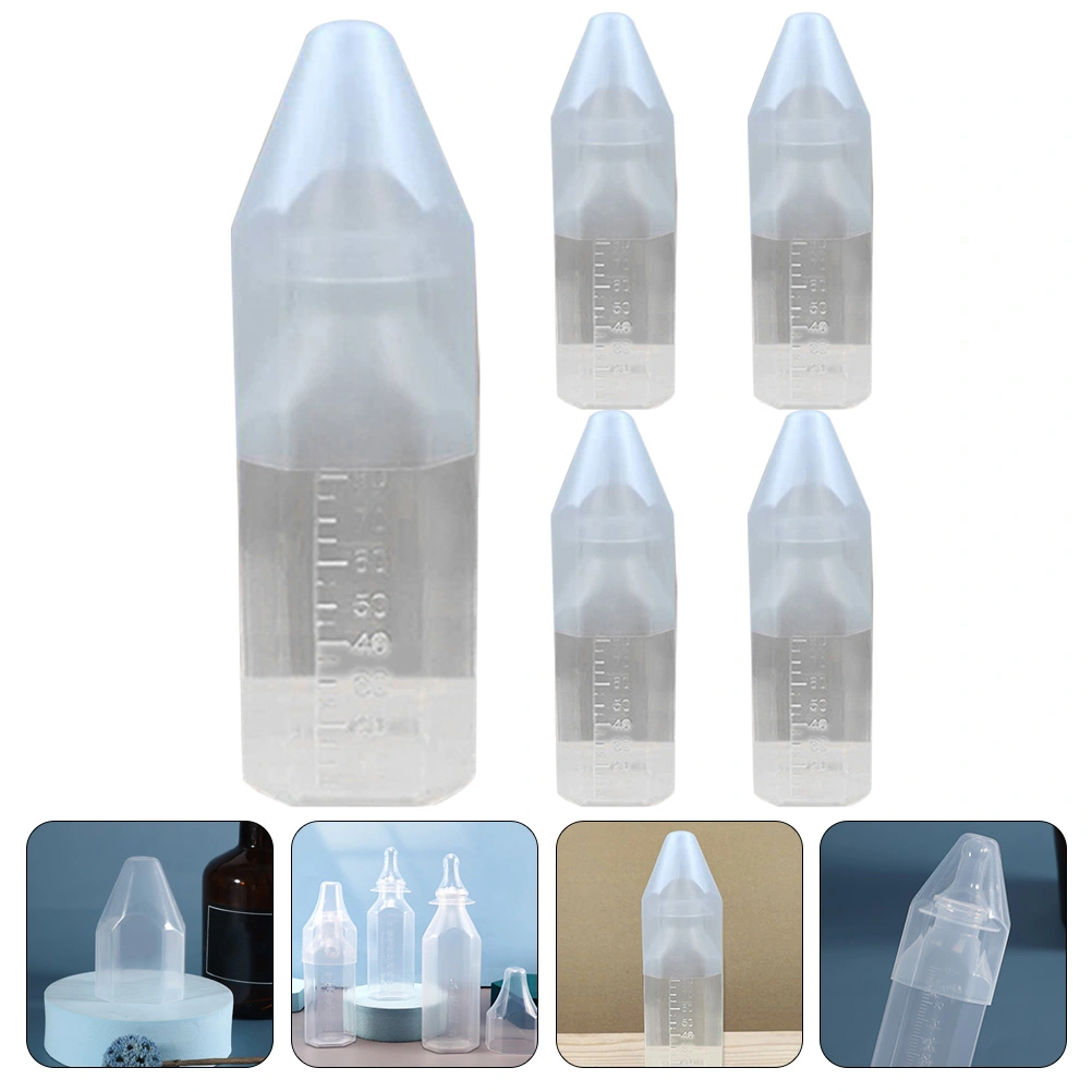 5set Baby Nurser Bottle Disposable Baby Bottles Portable Baby Feeding Bottles