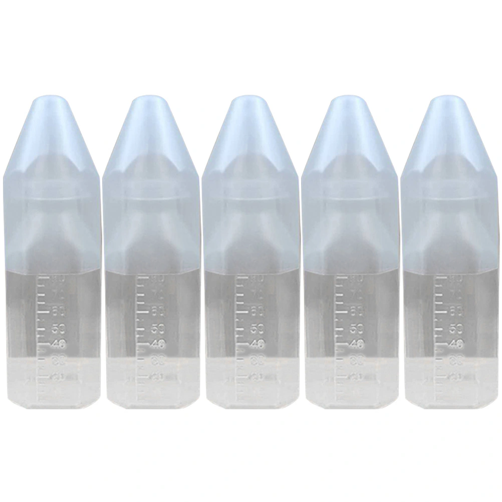 5set Baby Nurser Bottle Disposable Baby Bottles Portable Baby Feeding Bottles