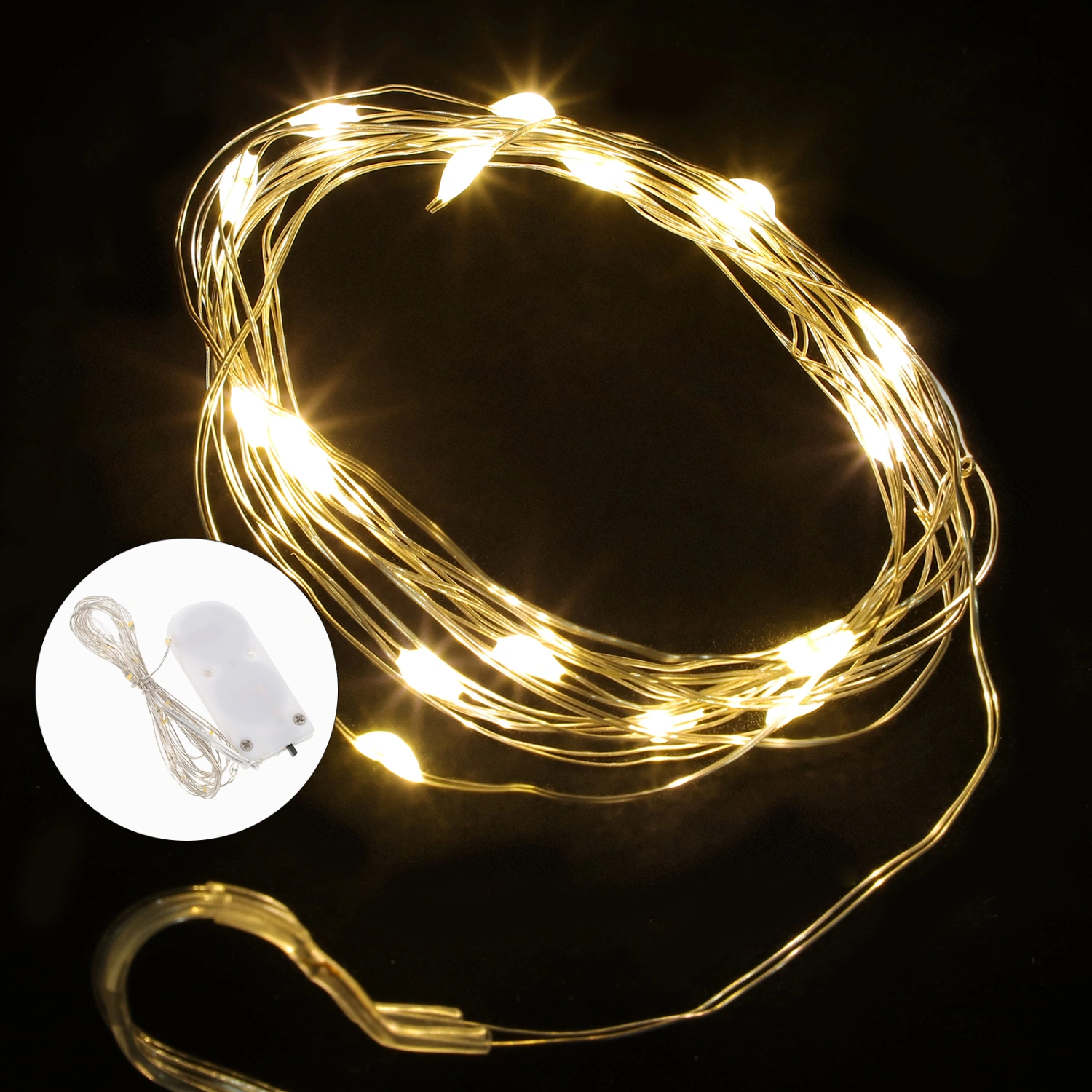 12 pcs LED String Lights Battery Operated String Lights Decorative String Lights