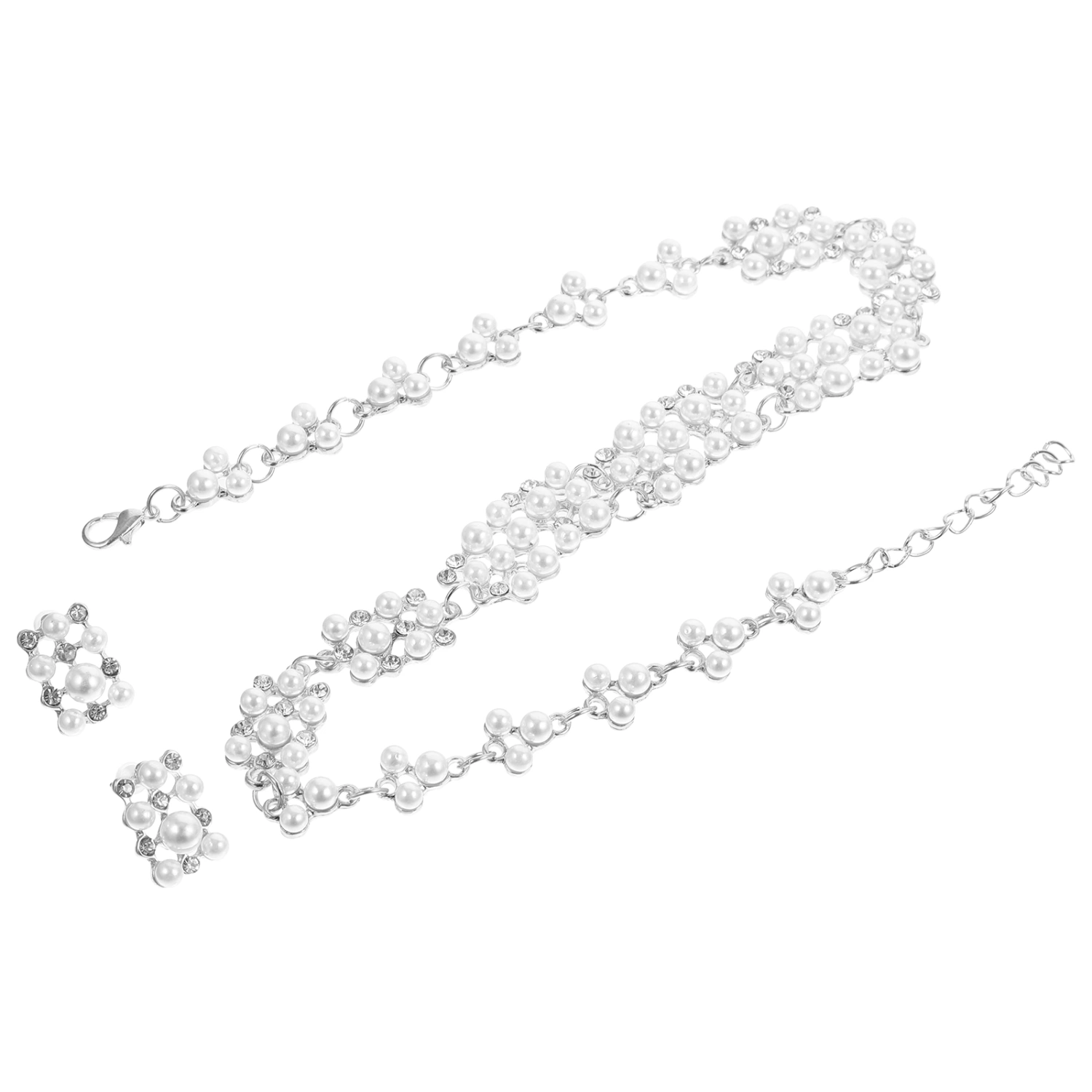 1 Set Wedding Bridal Jewelry Bridal Dangle Earrings Necklace Bridal Jewelry Wedding Accessories