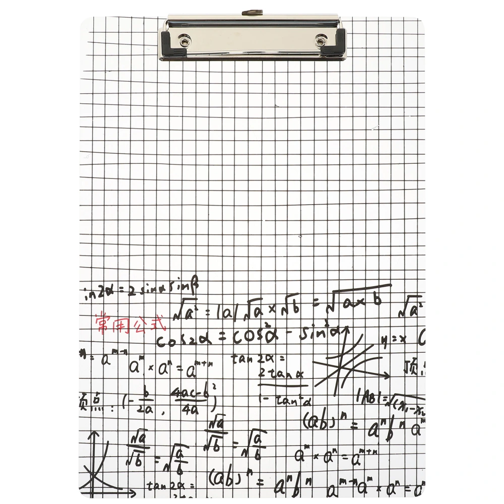 A4 Clipboard Acrylic Clipboard Writing Paper Clipboard Student Paper Holder Writing Clipboard