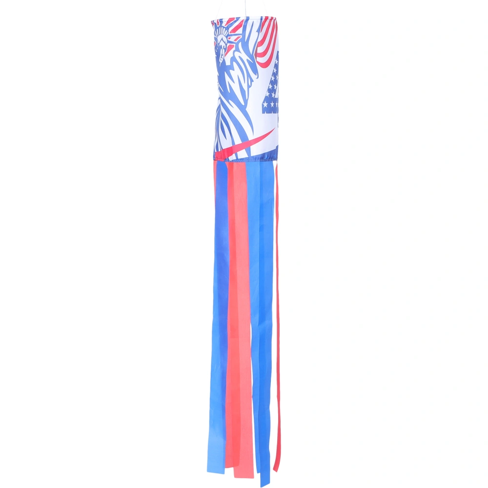 American US Flag Windsock Patriotic 4th July Memorial Day Independence Day Hanging Flag