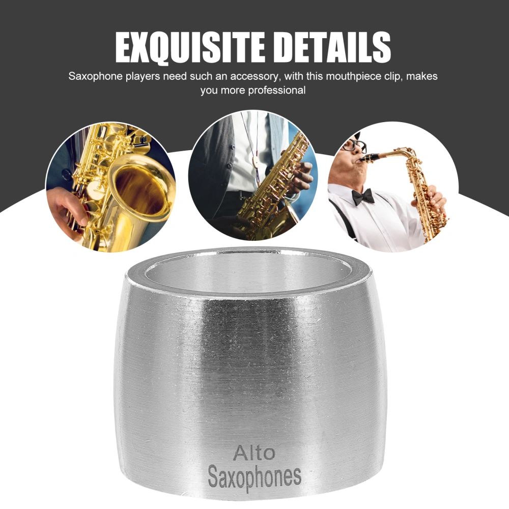 Alto Saxophone Ligature Metal Sax Ligature Wind Instrument Replacement Part