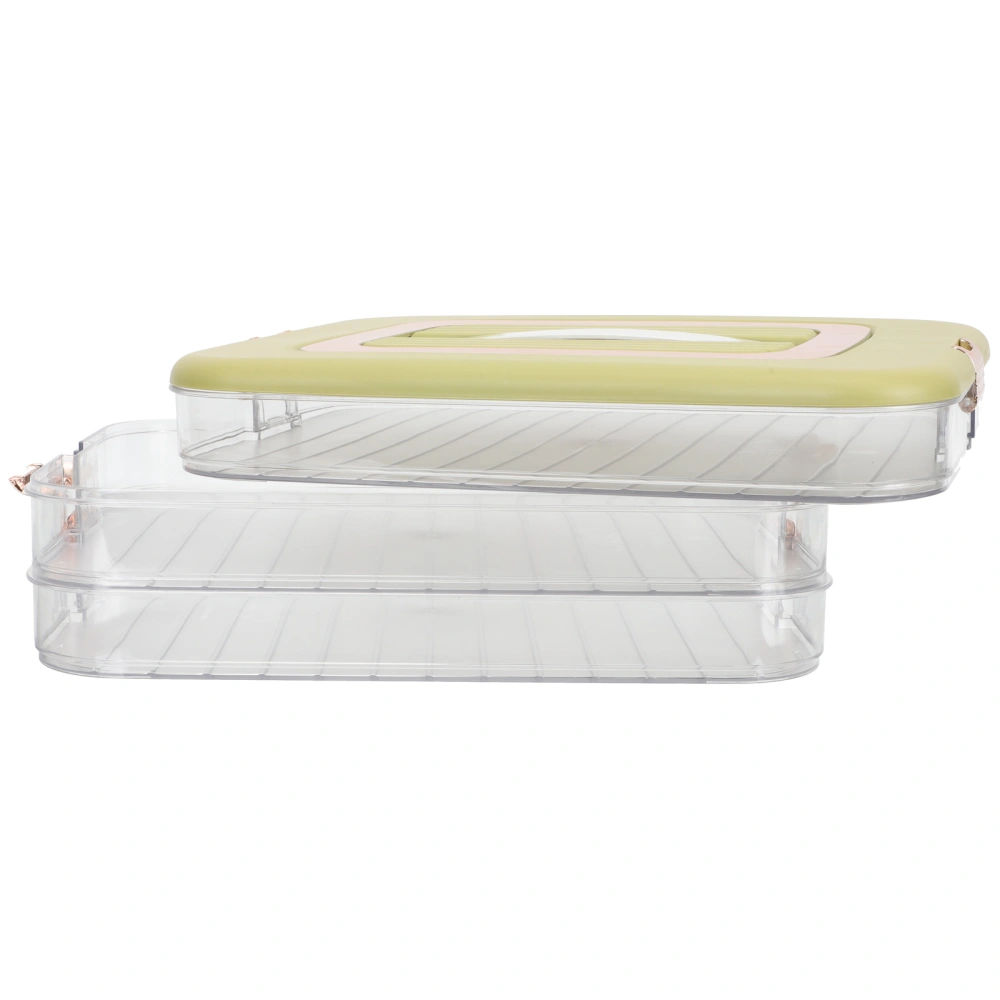 Large Capacity Dumpling Storage Box Multilayer Storage Case Dumpling Holder