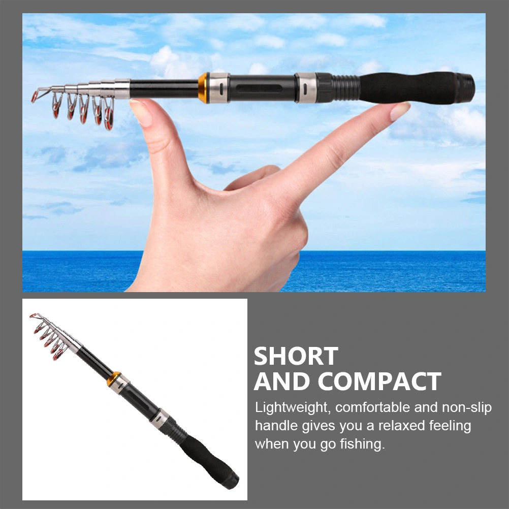 Small Fishing Rod Portable Fishing Pole Professional Fishing Rod Miniature Sea Fishing Rod
