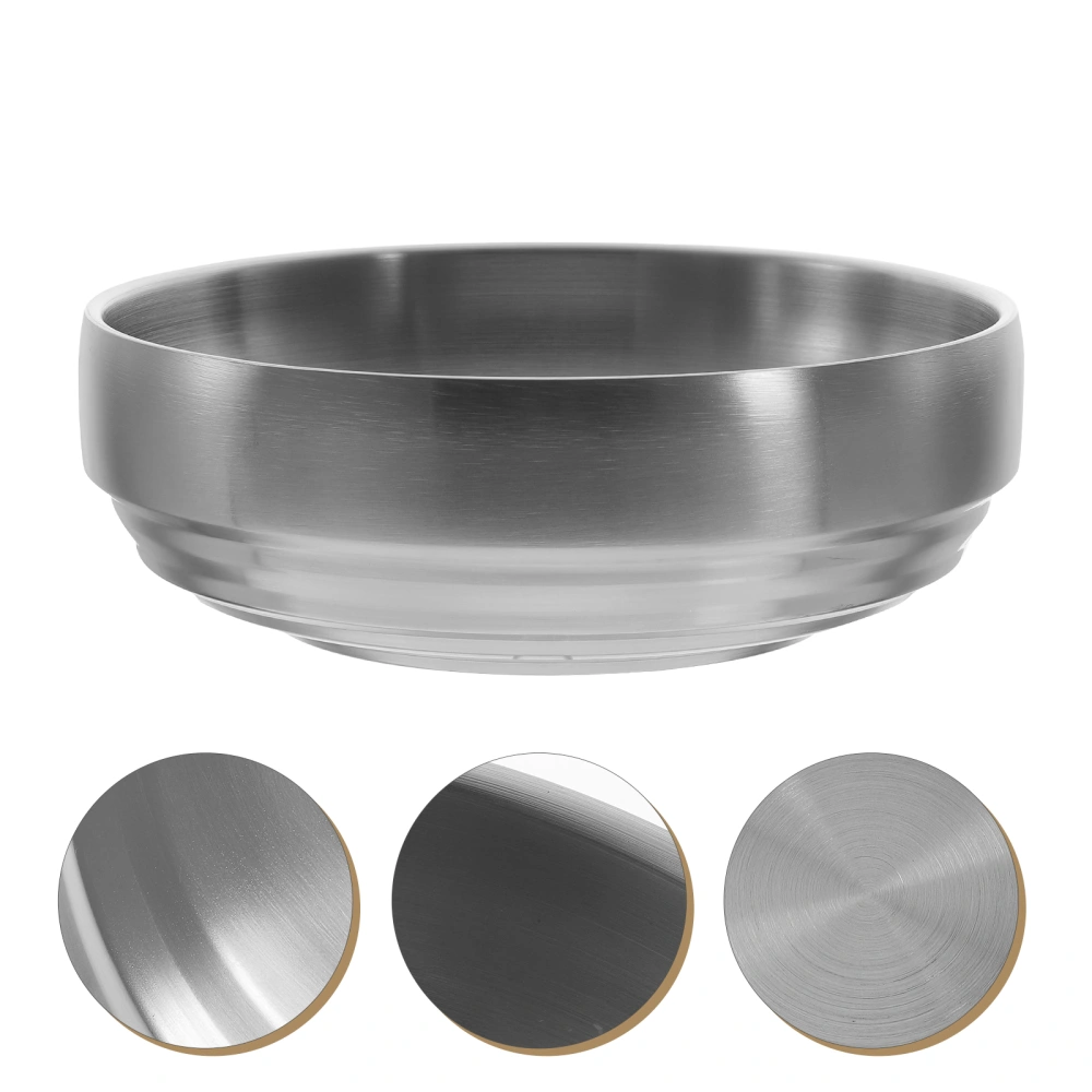 Stainless Steel Salad Bowl Multi-function Serving Bowl Household Noodle Bowl Salad Supply