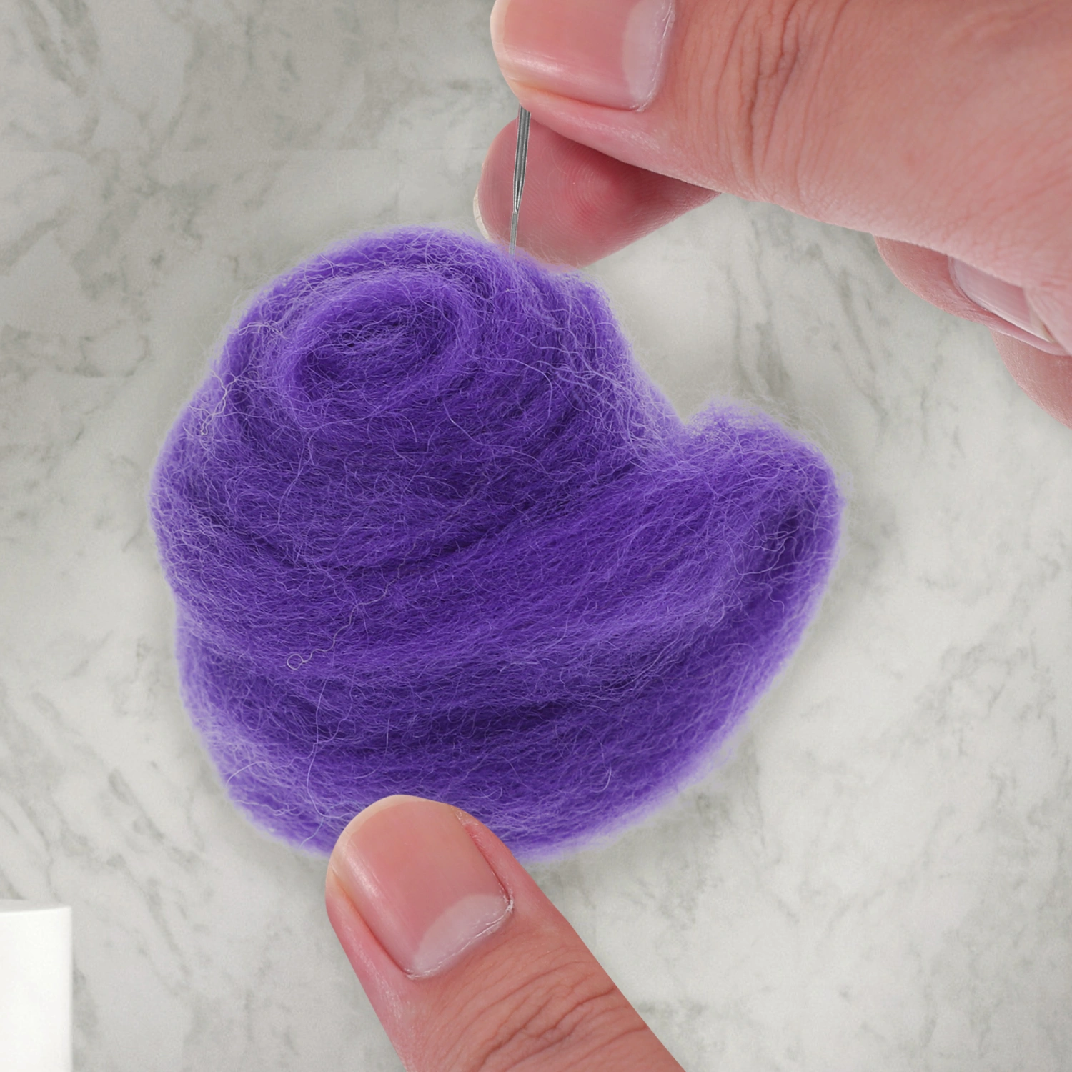 1 Set DIY Felting Kit Needle Felting Wool Supplies Handcrafted Craft Making Accessories